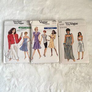 3 Vogue Sewing Patterns